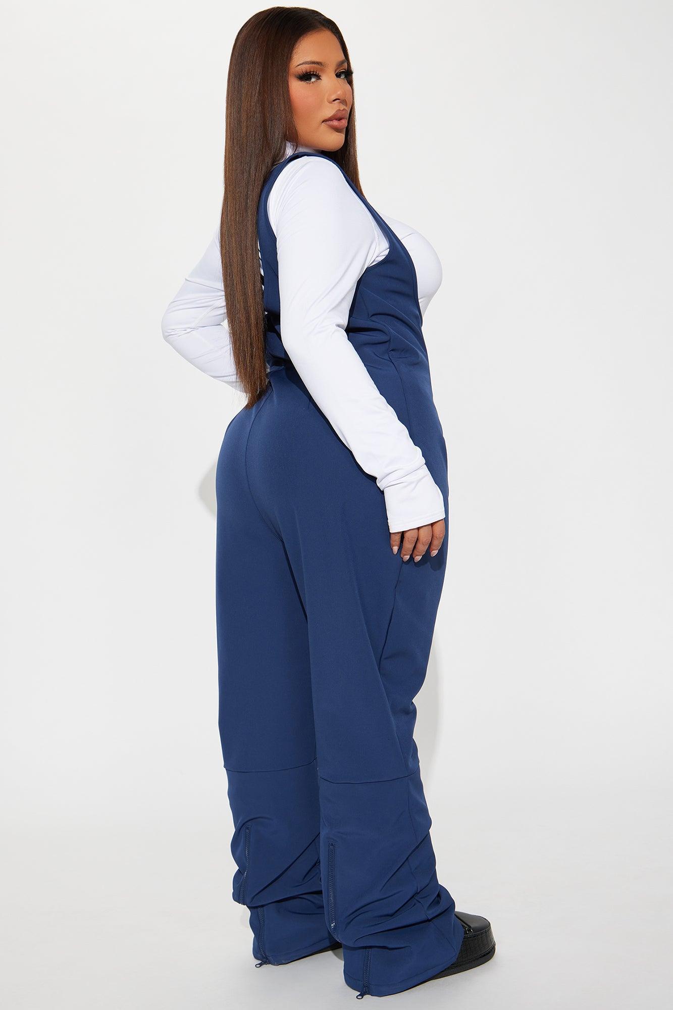 Out Cold Ski Jumpsuit - Navy Product Image