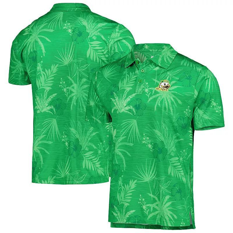 Mens Colosseum Oregon Ducks Palms Team Polo Product Image