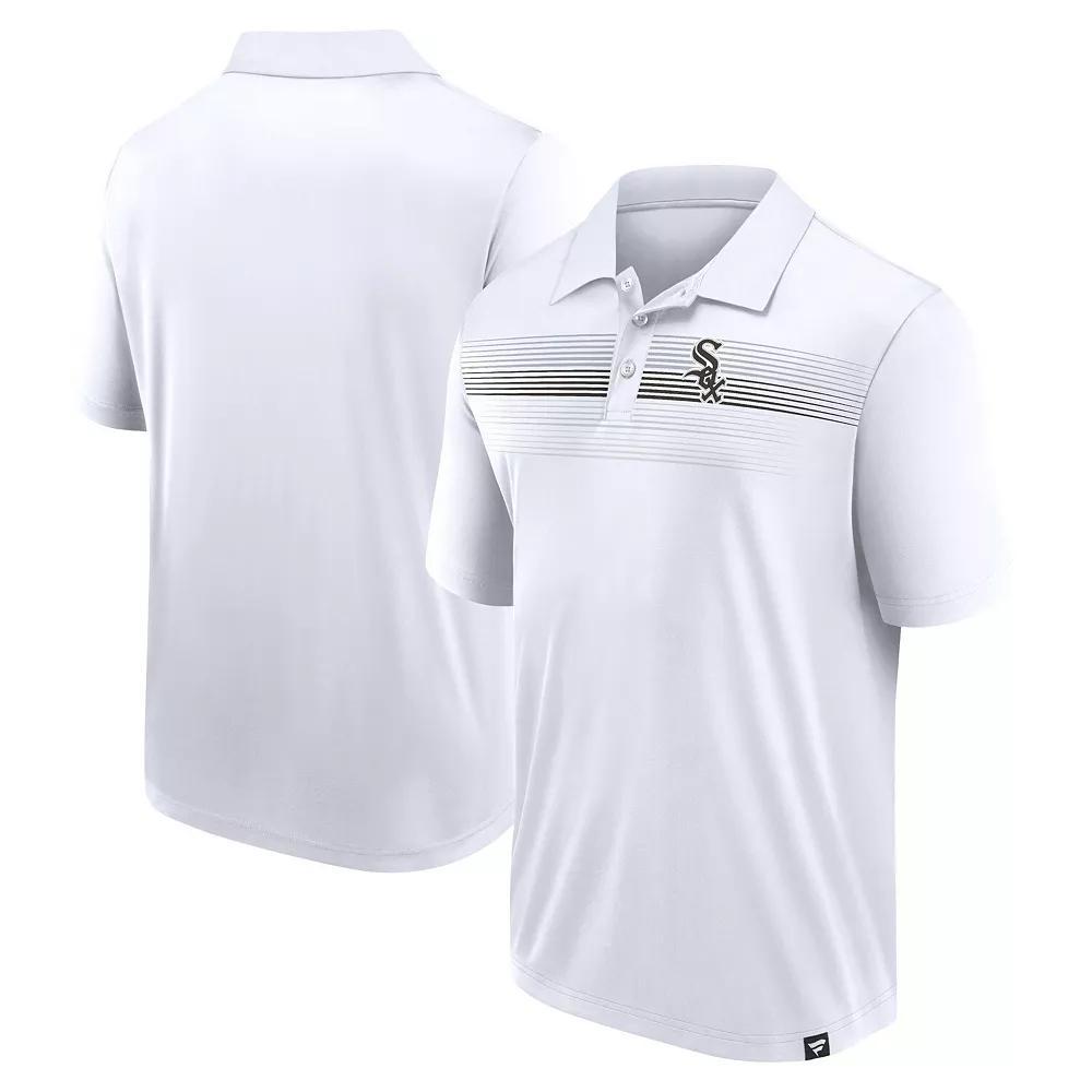 Men's Fanatics Branded White Chicago White Sox Big & Tall Victory For Us Interlock Polo,  Product Image
