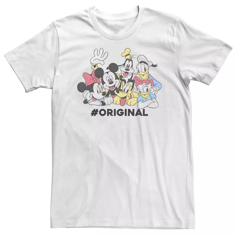 Big & Tall Disney Mickey Mouse & Friends "# Original" Portrait Tee, Men's,  Product Image