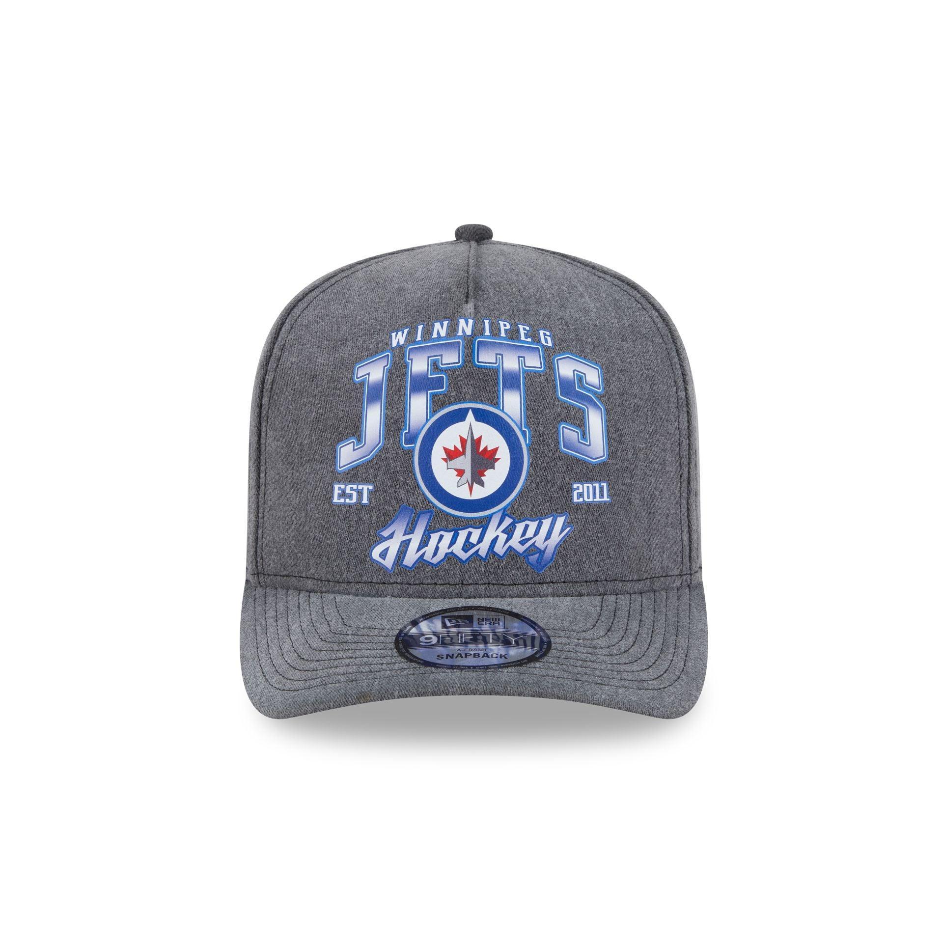 Winnipeg Jets Washed 9FIFTY A-Frame Snapback Hat Male Product Image