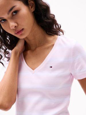 V-Neck Stripe Favorite T-Shirt Product Image