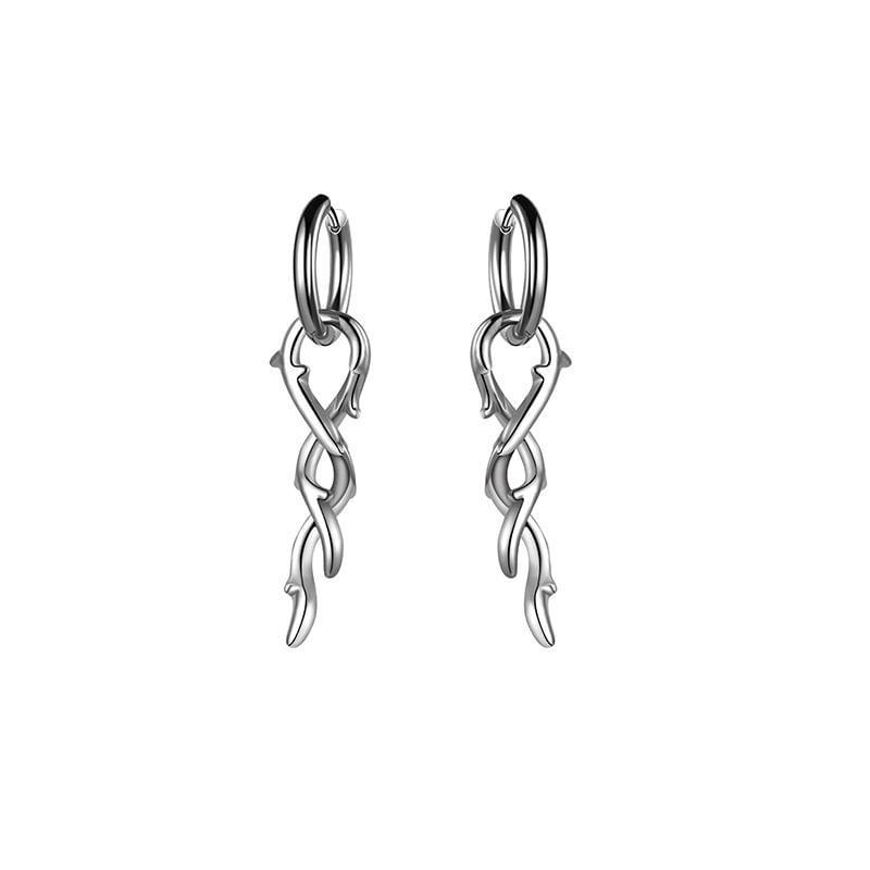 Thorn Hoop Drop Earring Product Image