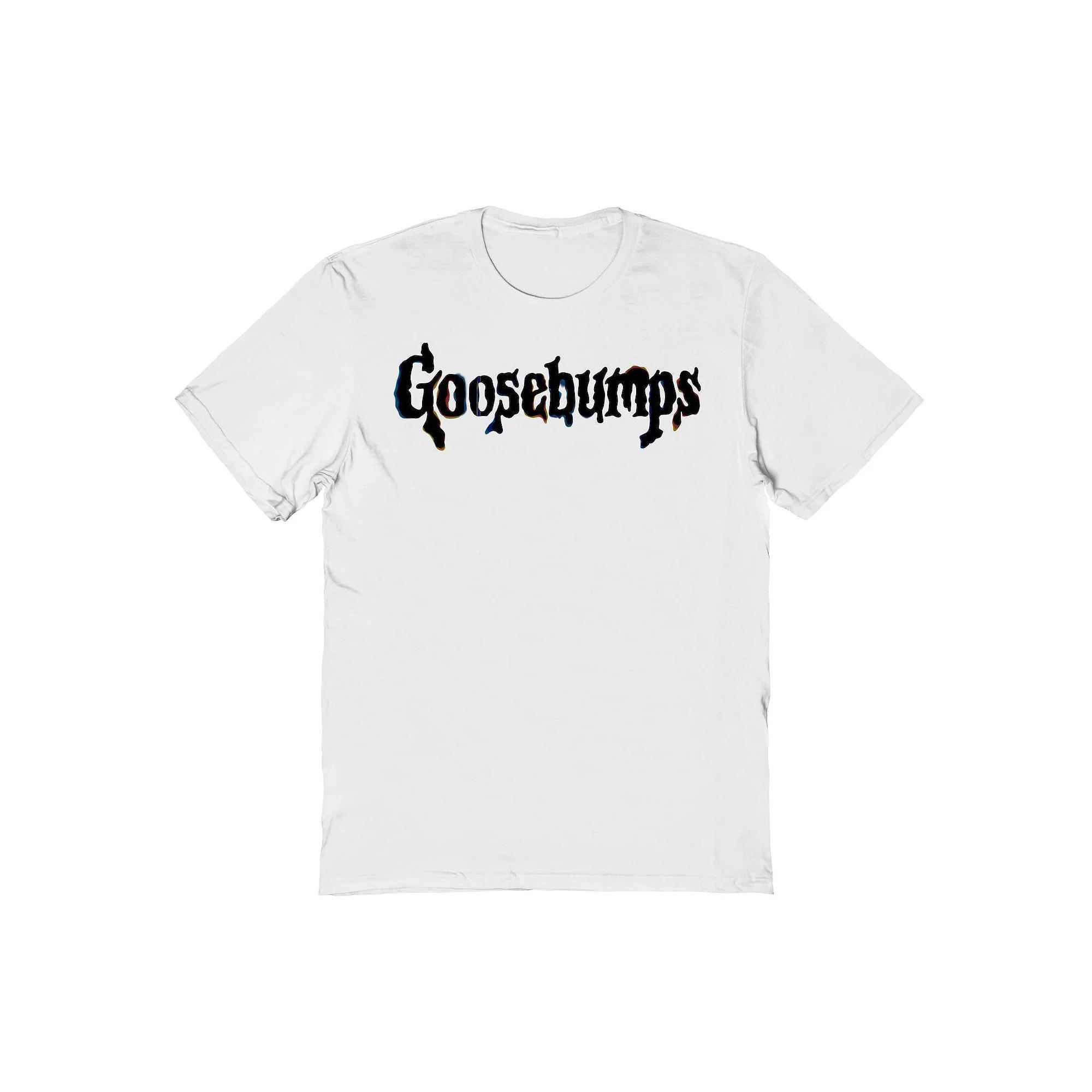 Men's Goosebumps Colour Trail Graphic Tee, Size: XXL, White Product Image