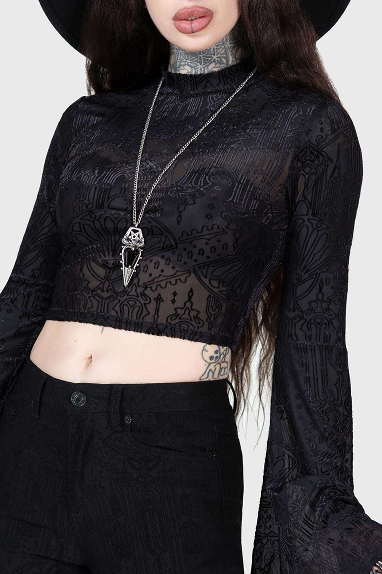 Blessed Curses Top - Resurrect Female Product Image