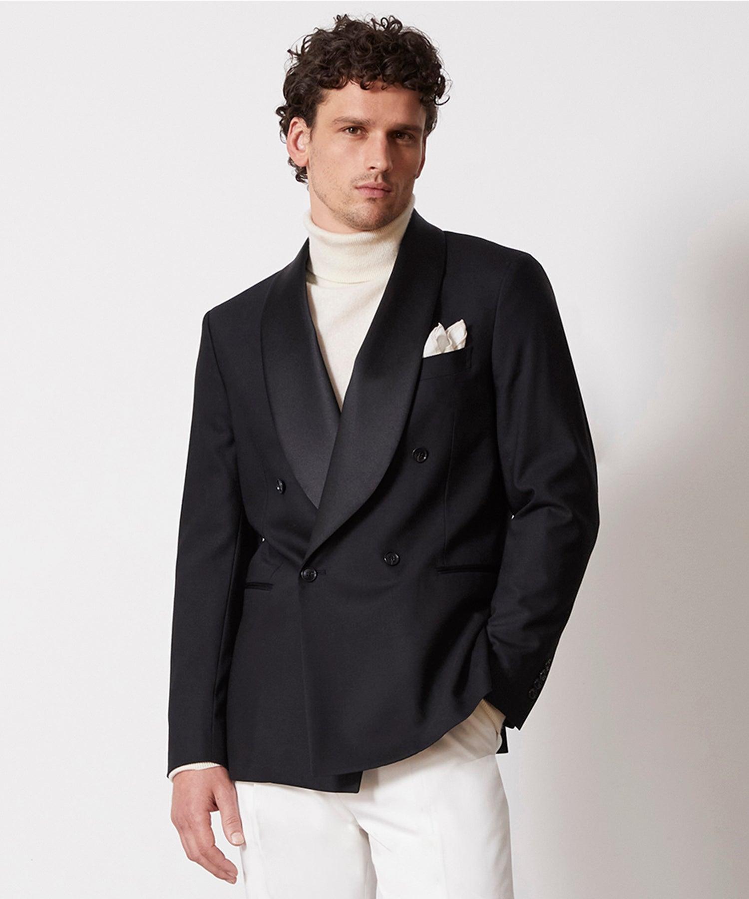 Italian Double Breasted Shawl Tuxedo Product Image