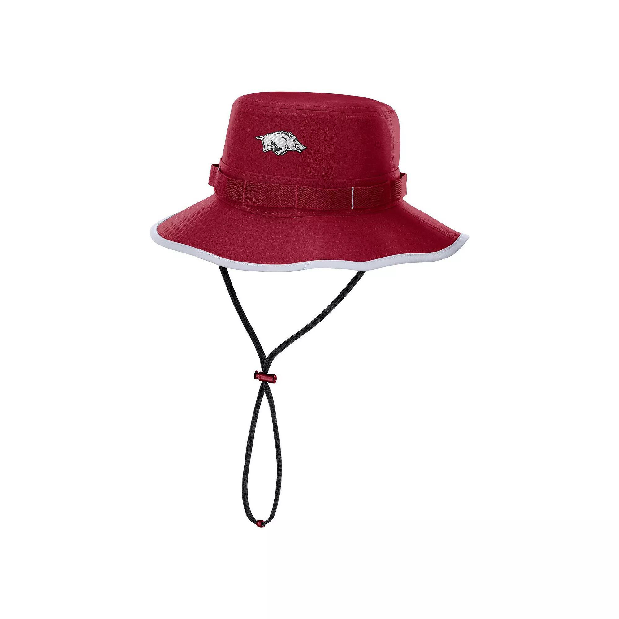 Men's Nike Cardinal Arkansas Razorbacks 2024 Sideline Apex Performance Boonie Bucket Hat, Red Product Image