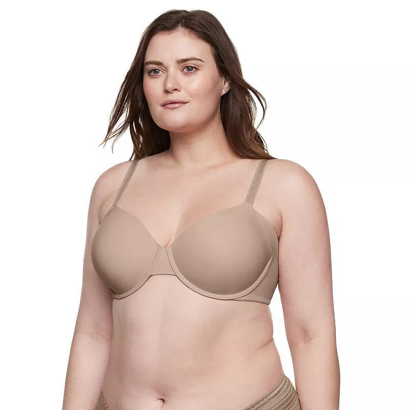 Warners No Side Effects® Seamless Underarm-Smoothing Comfort Underwire Lightly Lined T-Shirt Bra RA3061A, Women's, Size: 42 C, Mink Petals Product Image