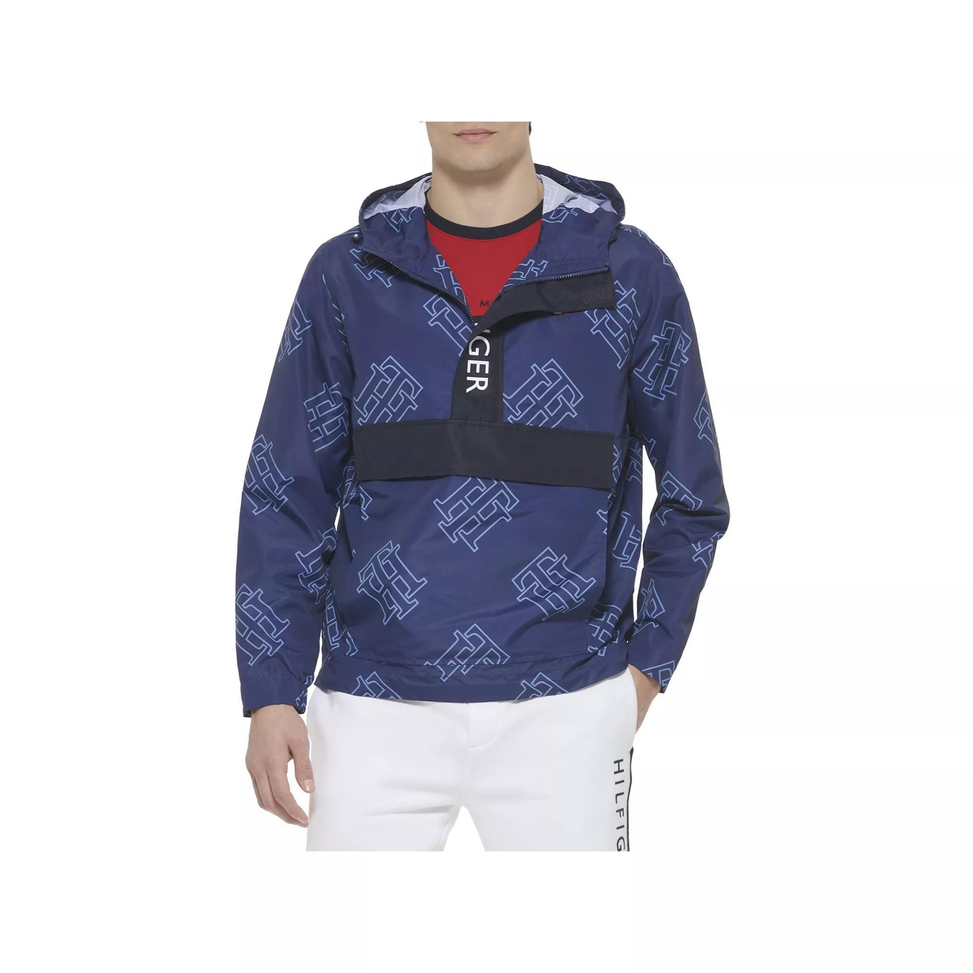 Men's Tommy Hilfiger Hooded Taslan Popover Jacket,  Product Image