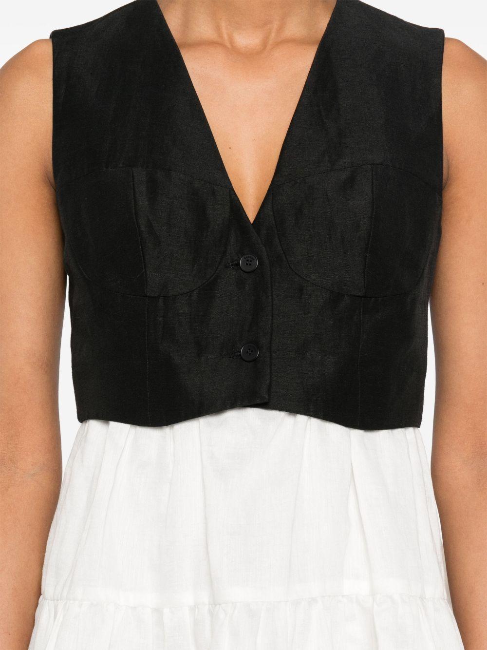 contrast min dress Product Image