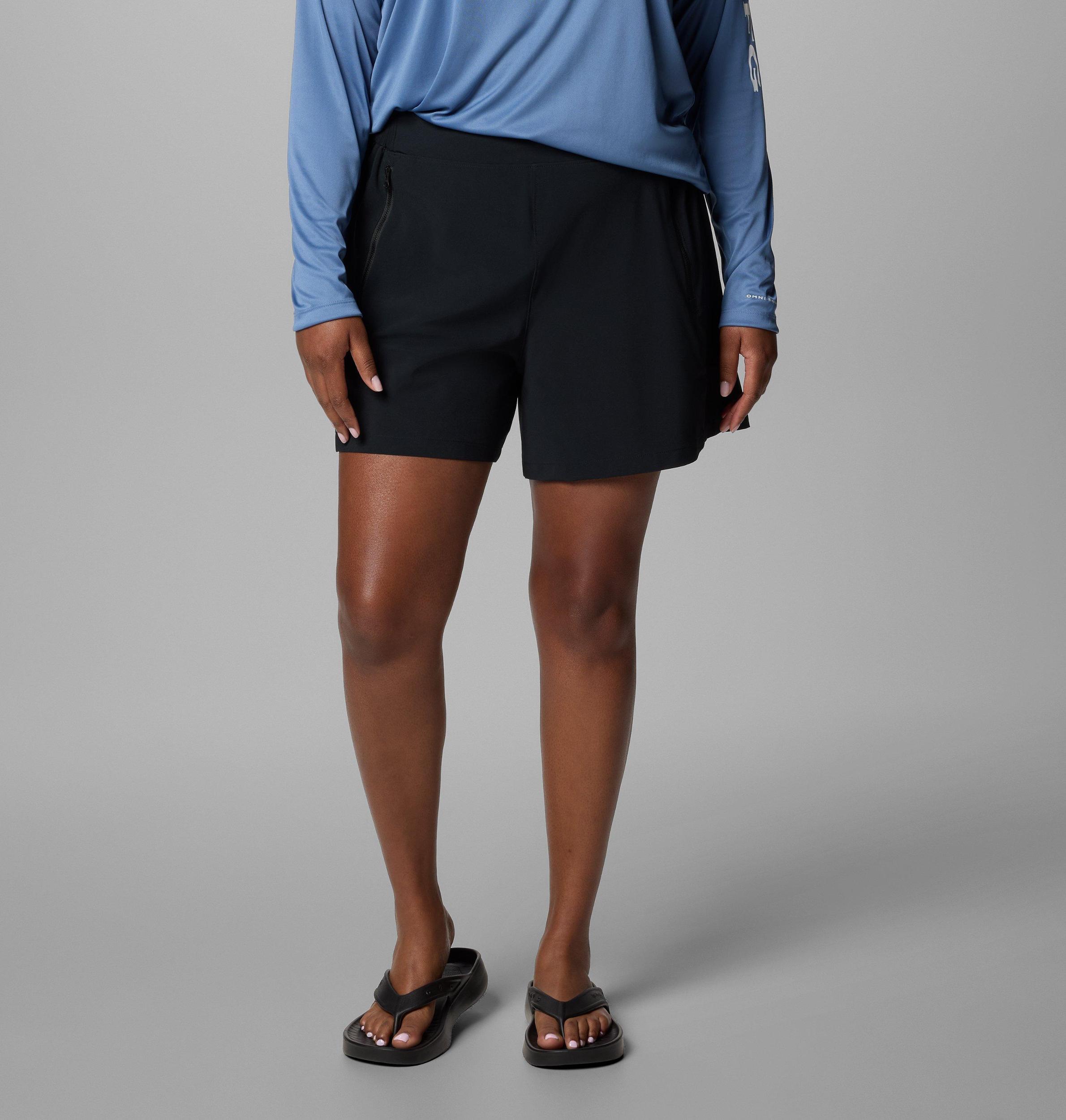 Columbia Womens PFG Tidal III Shorts - Plus Size- Product Image