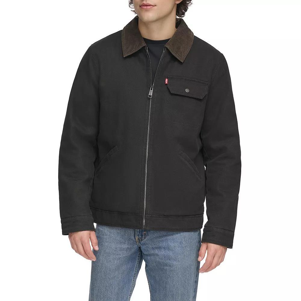 Men's Levi's® Trucker Jacket, Size: Large, Black Product Image
