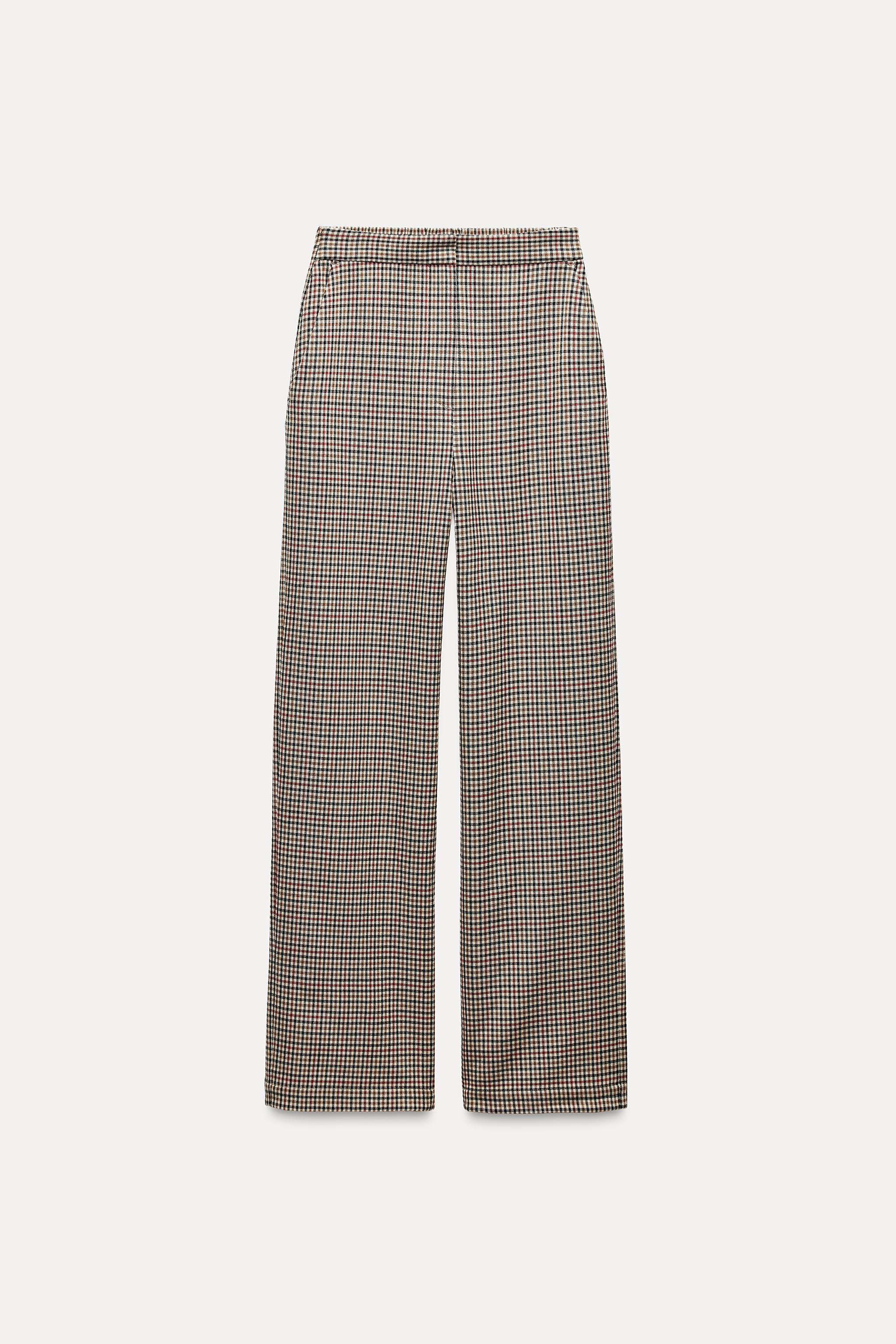 PLAID PANTS ZW COLLECTION Product Image