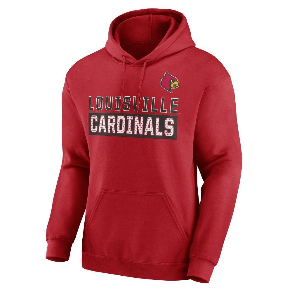NCAA Louisville Cardinals Men's Hooded Sweatshirt - XXL Product Image