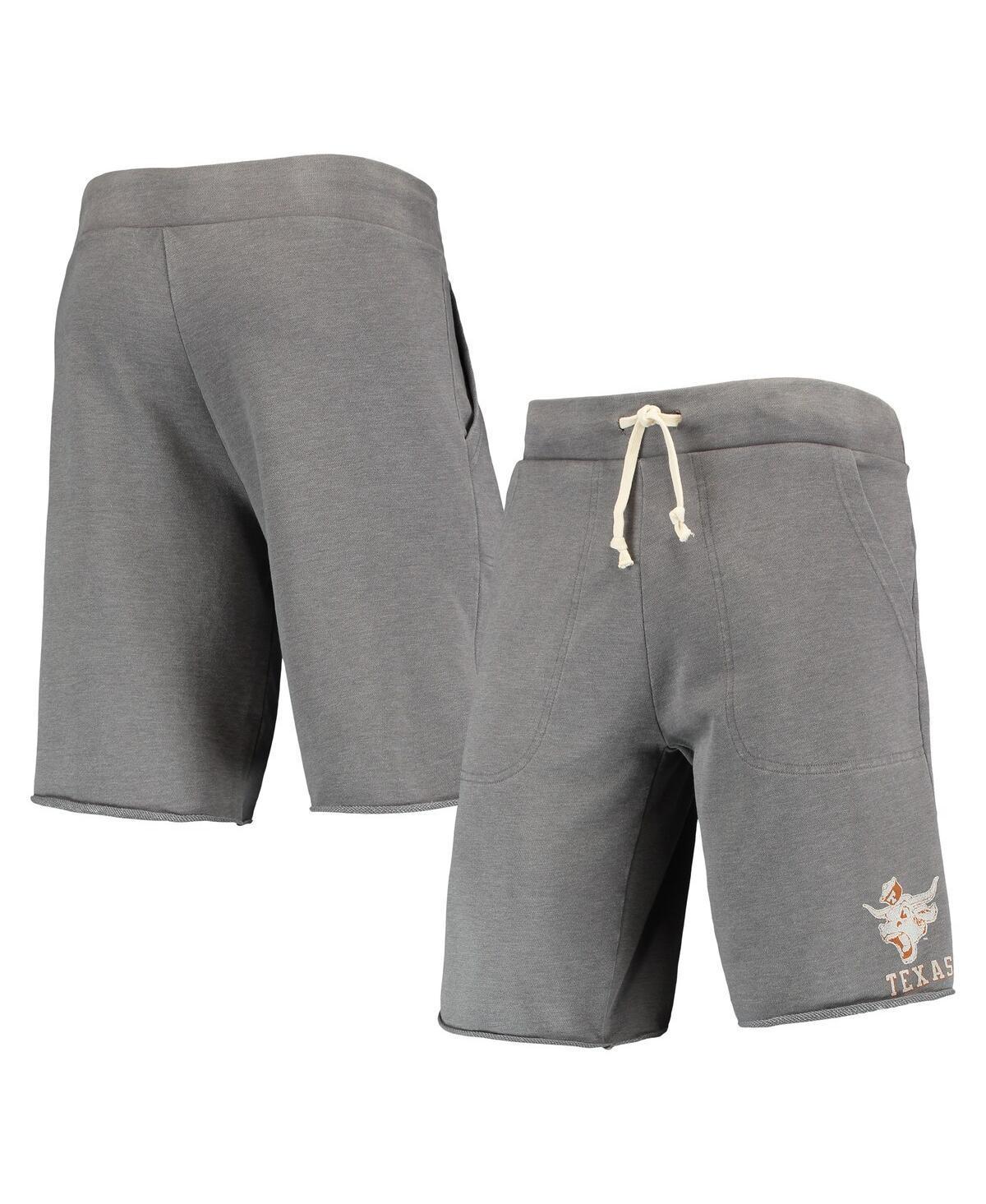 Mens Heathered Gray Alternative Apparel Texas Longhorns Victory Lounge Shorts Product Image