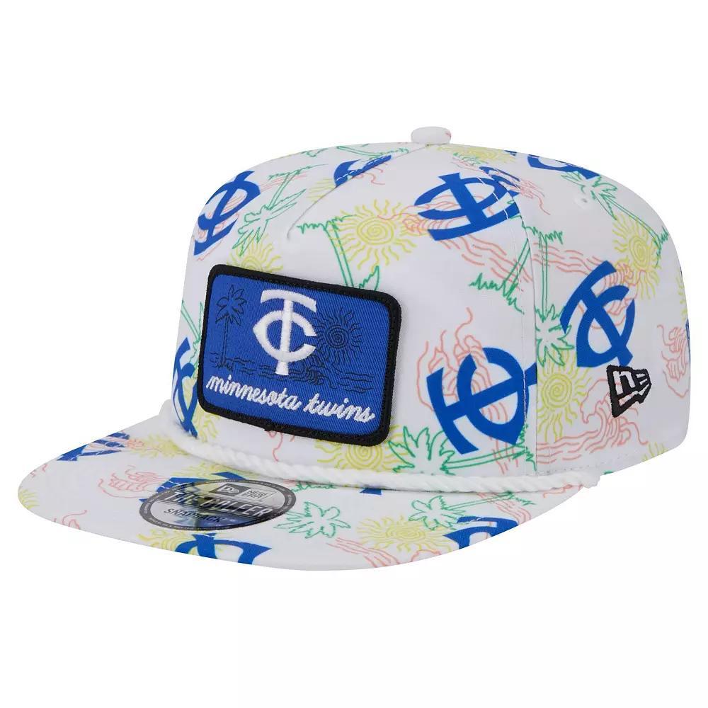 Mens New Era Minnesota Twins Islander Golfer Snapback Hat Product Image