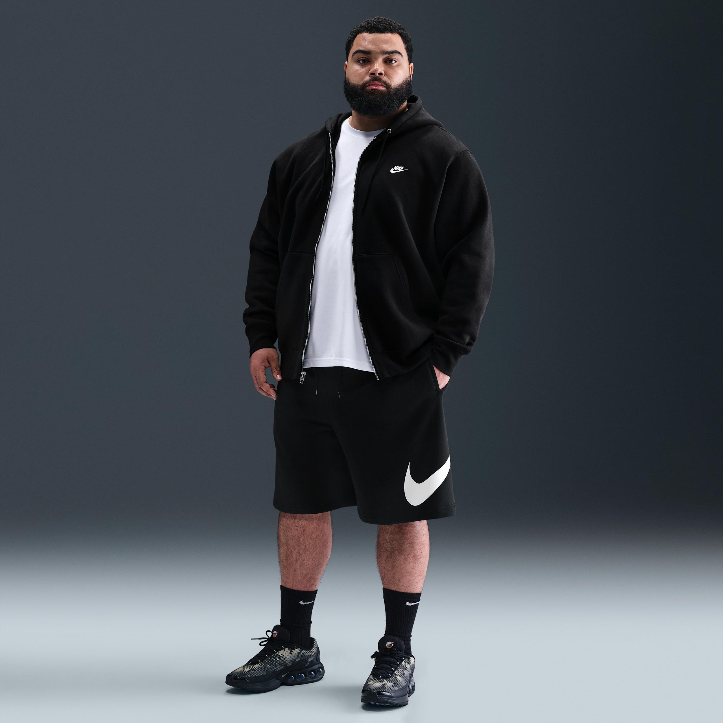 Nike Mens Club Fleece Shorts | FN3906-010 Product Image