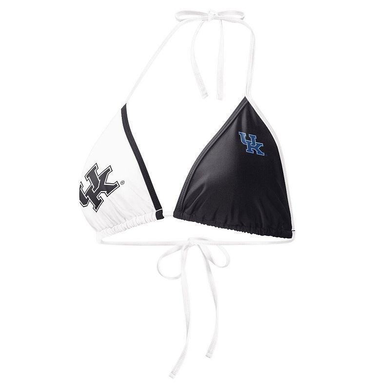 Womens G-III 4Her by Carl Banks /White Kentucky Wildcats Play Action Bikini Top Product Image