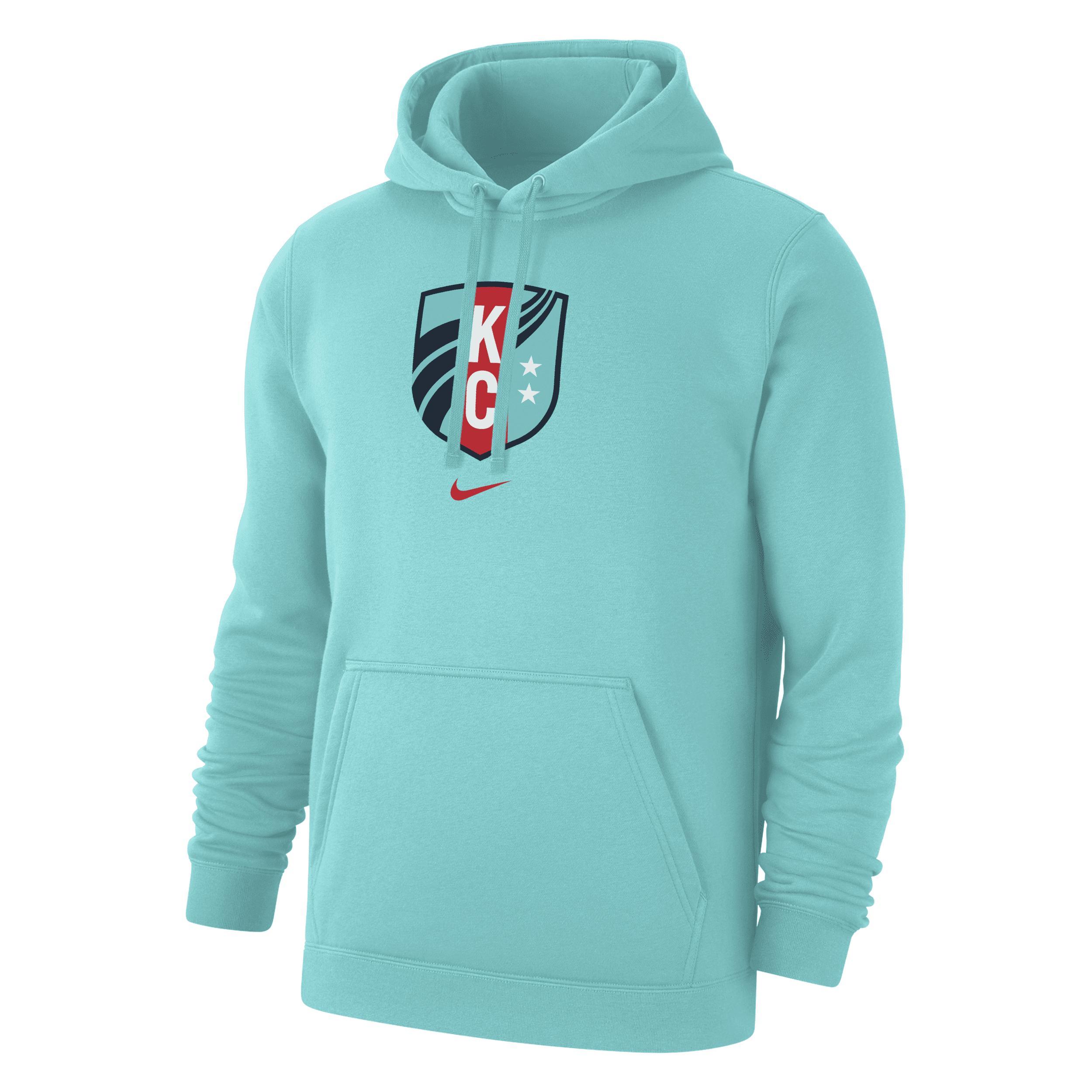 Kansas City Current Club Fleece Nike Mens NWSL Pullover Hoodie Product Image