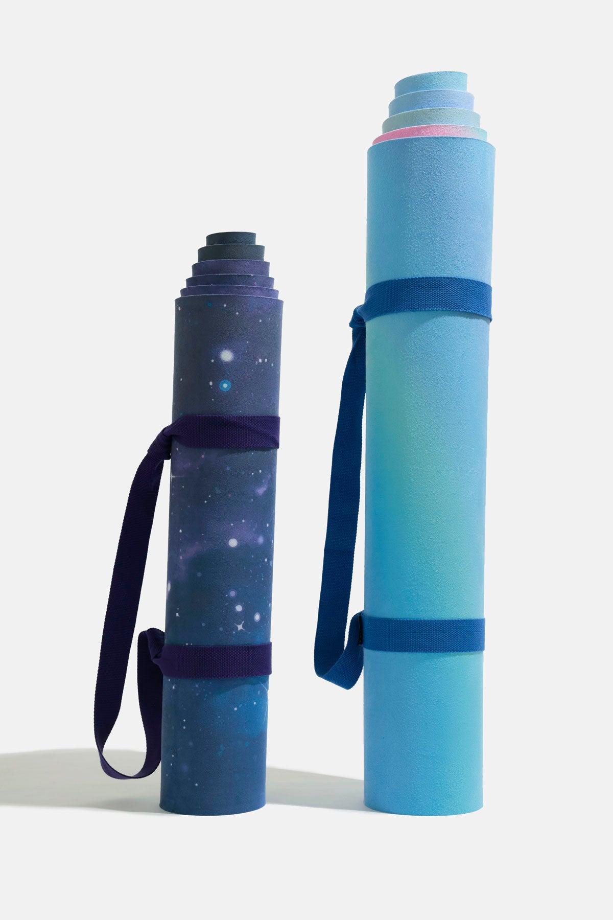 Super Wide 32” Vegan Suede Yoga Mat - Holographic Product Image