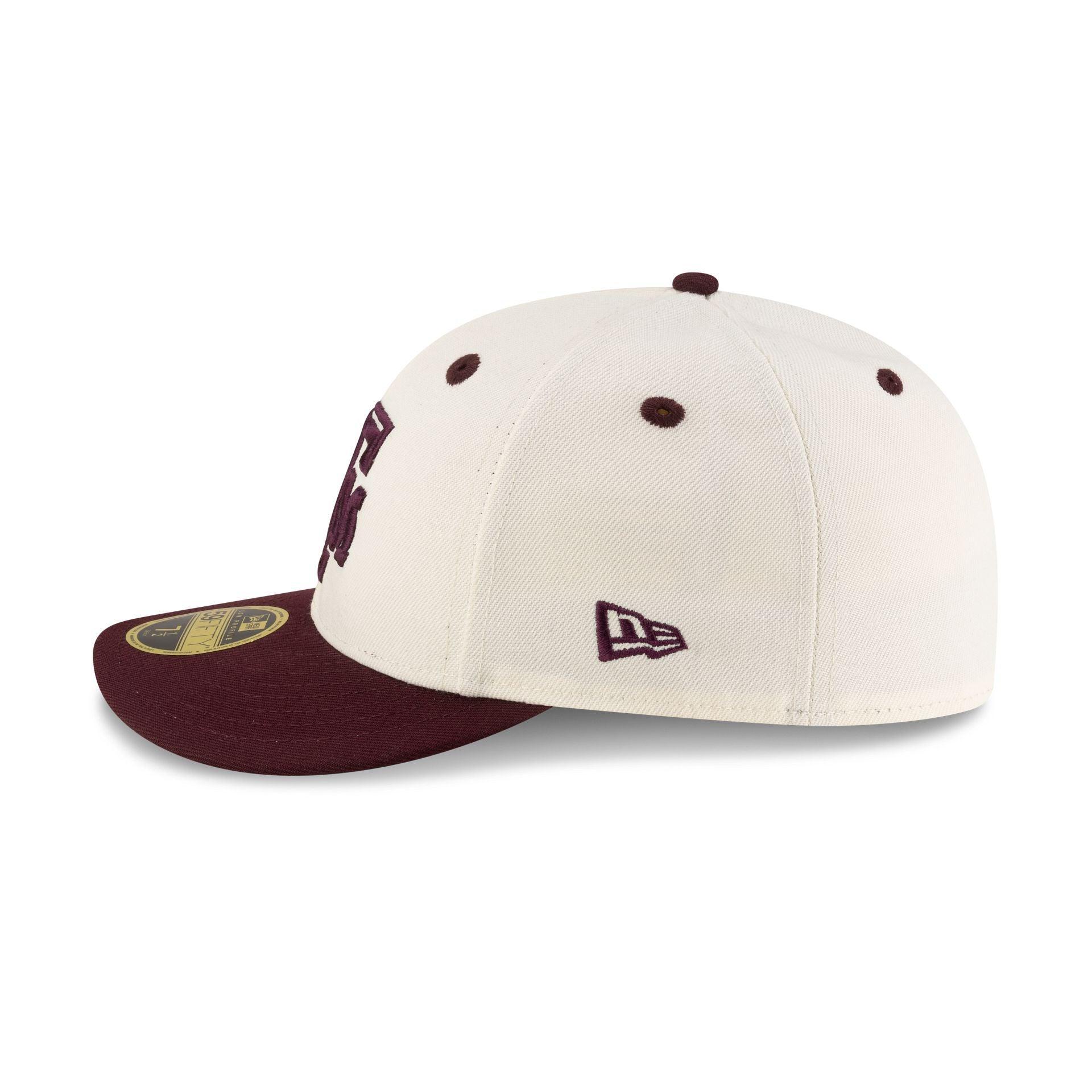 Texas A&M Aggies Chrome White Low Profile 59FIFTY Fitted Hat Male Product Image
