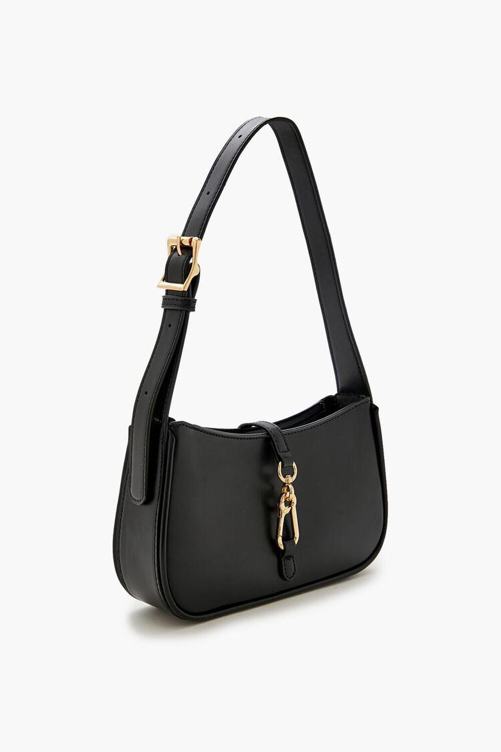 Faux Leather Carabiner Shoulder Bag | Forever 21 Product Image