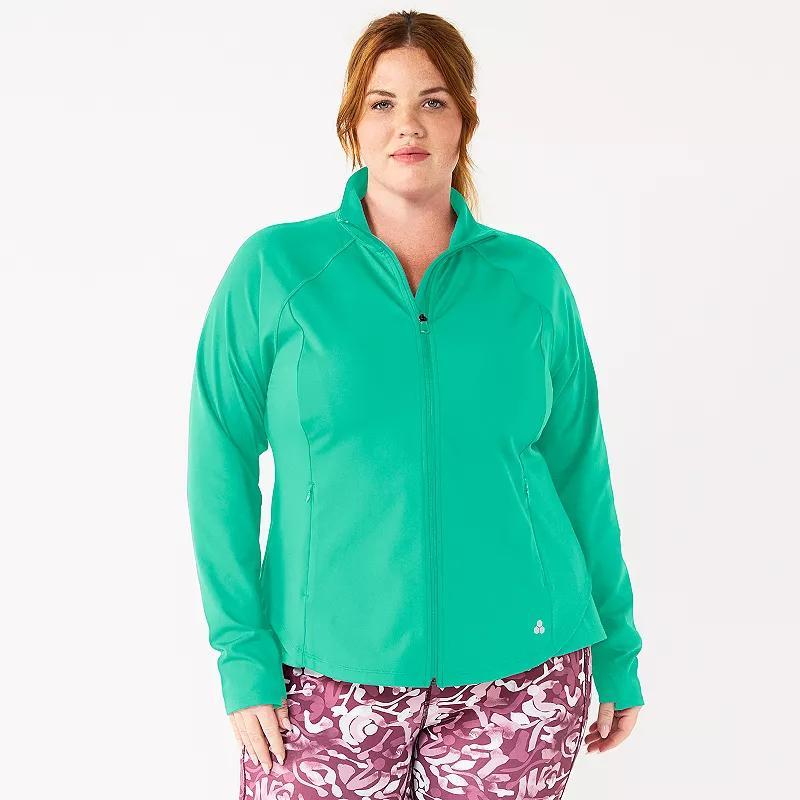 Plus Size Tek Gear Ultrastretch Performance Jacket, Womens Product Image