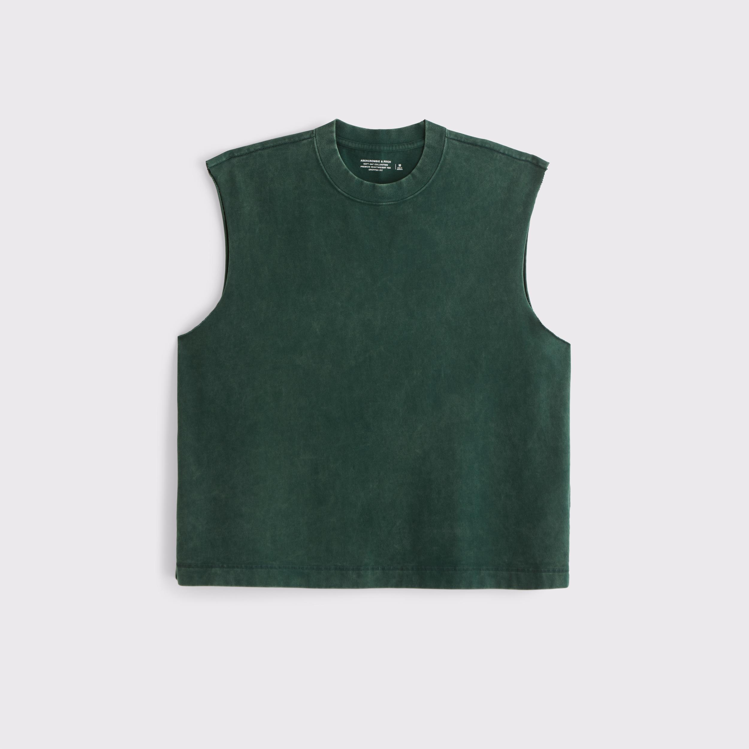 Premium Heavyweight Cropped Tank Product Image