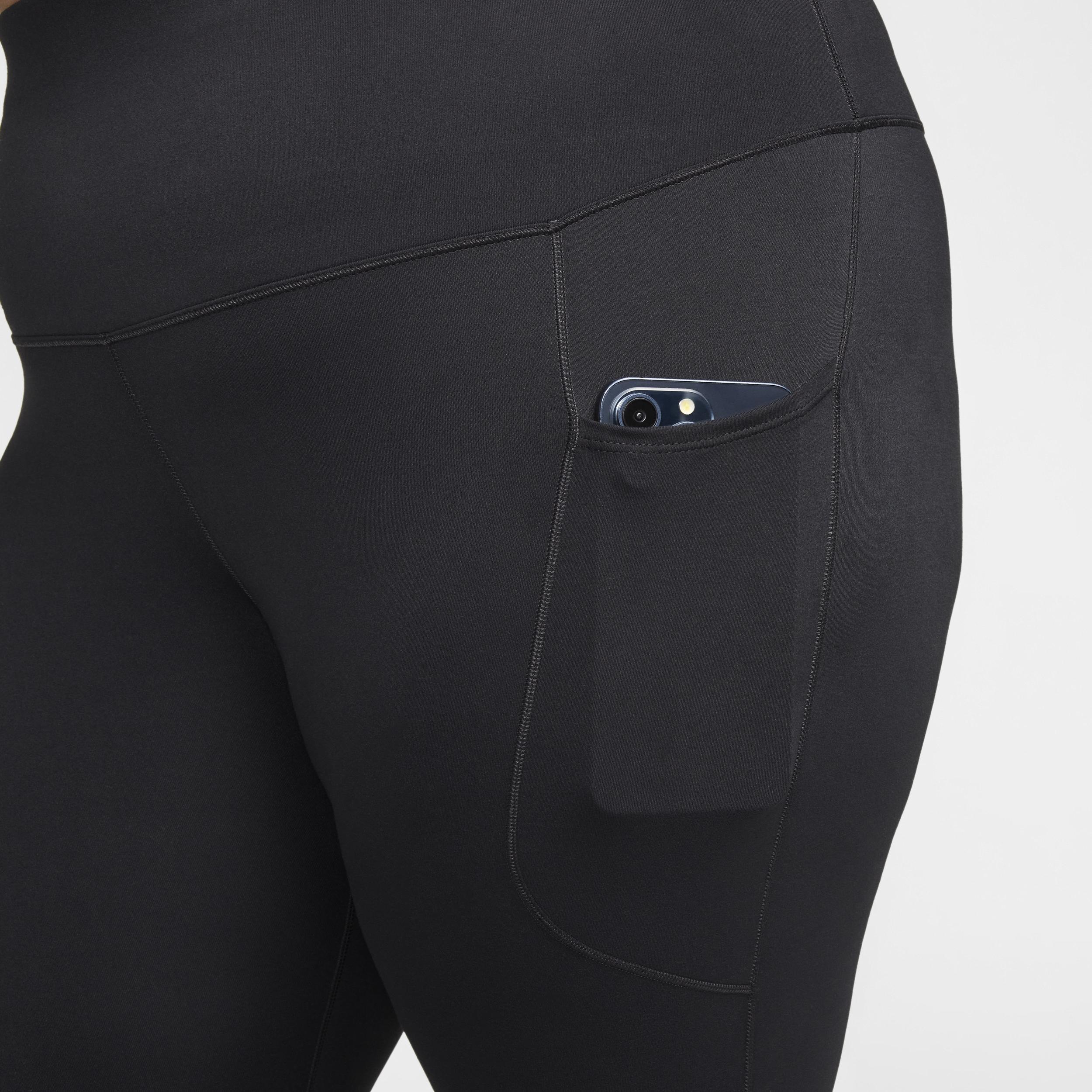 Nike Women's One High-Waisted 7/8 Leggings with Pockets (Plus Size) Product Image