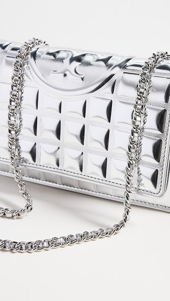 Tory Burch Fleming Soft Metallic Quilt Chain Wallet Bag | Shopbop Product Image