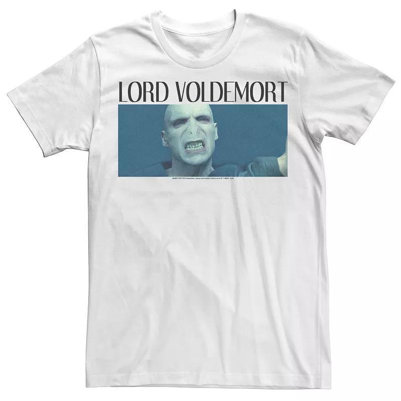 Men's Harry Potter Lord Voldemort Poster Tee, Size: Small, White Product Image