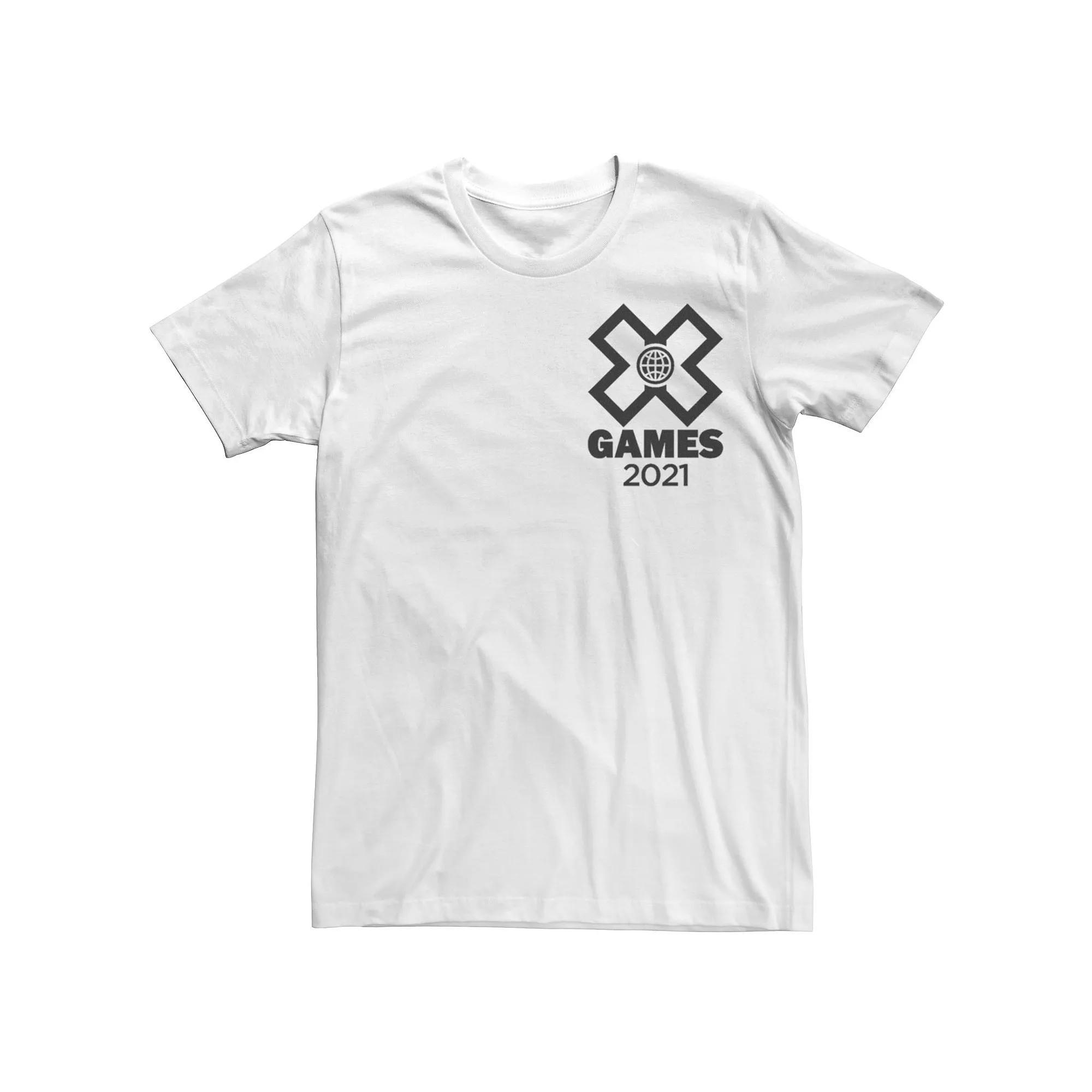 Men's ESPN X Games Left Chest Logo C1 Tee, Size: Small, White Product Image