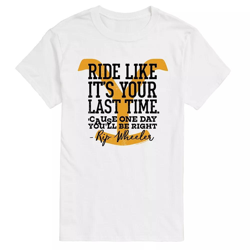 Big & Tall Yellowstone Last Time Tee, Men's,  Product Image