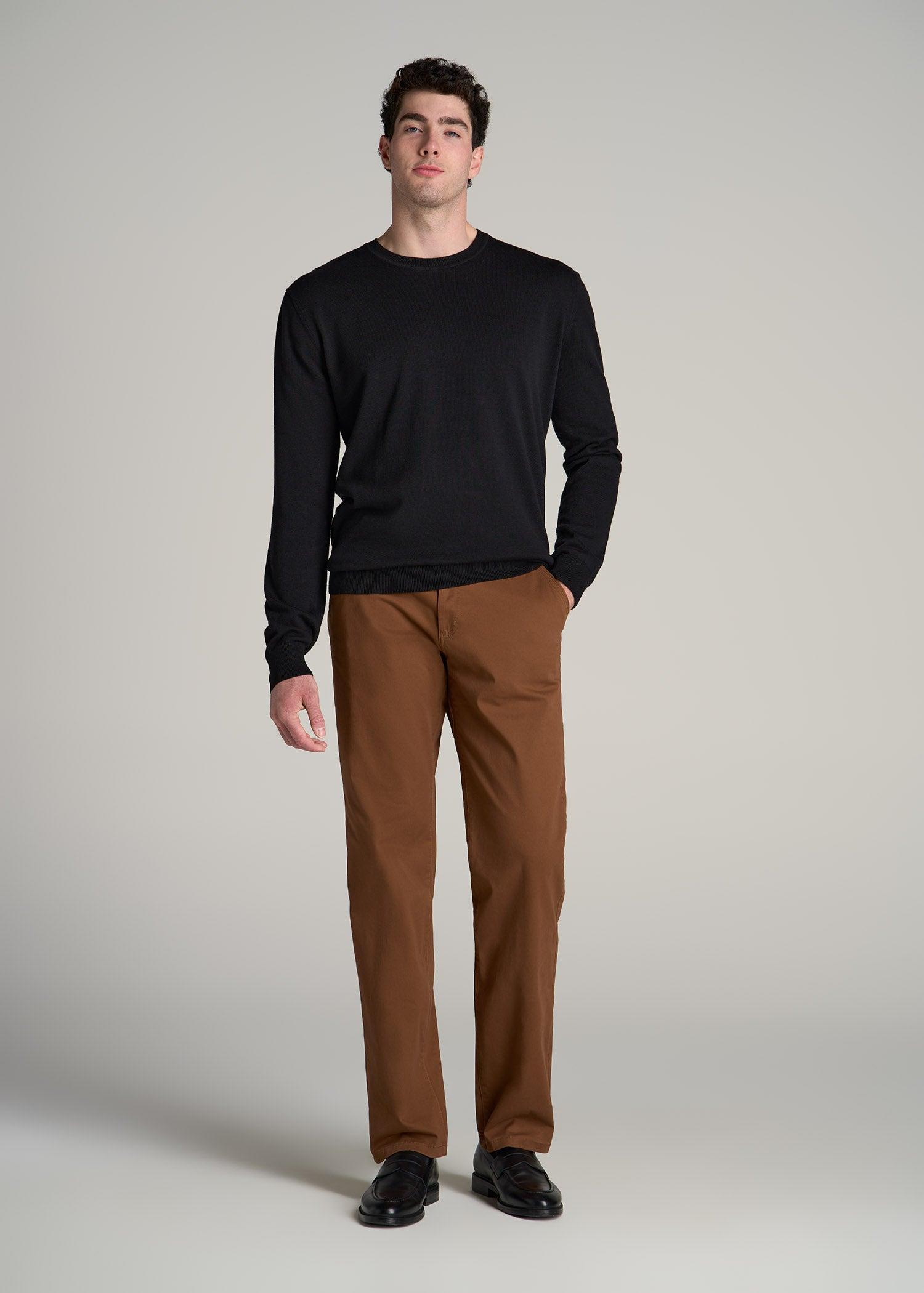 Mason RELAXED Chinos for Tall Men in Marine Navy Male Product Image
