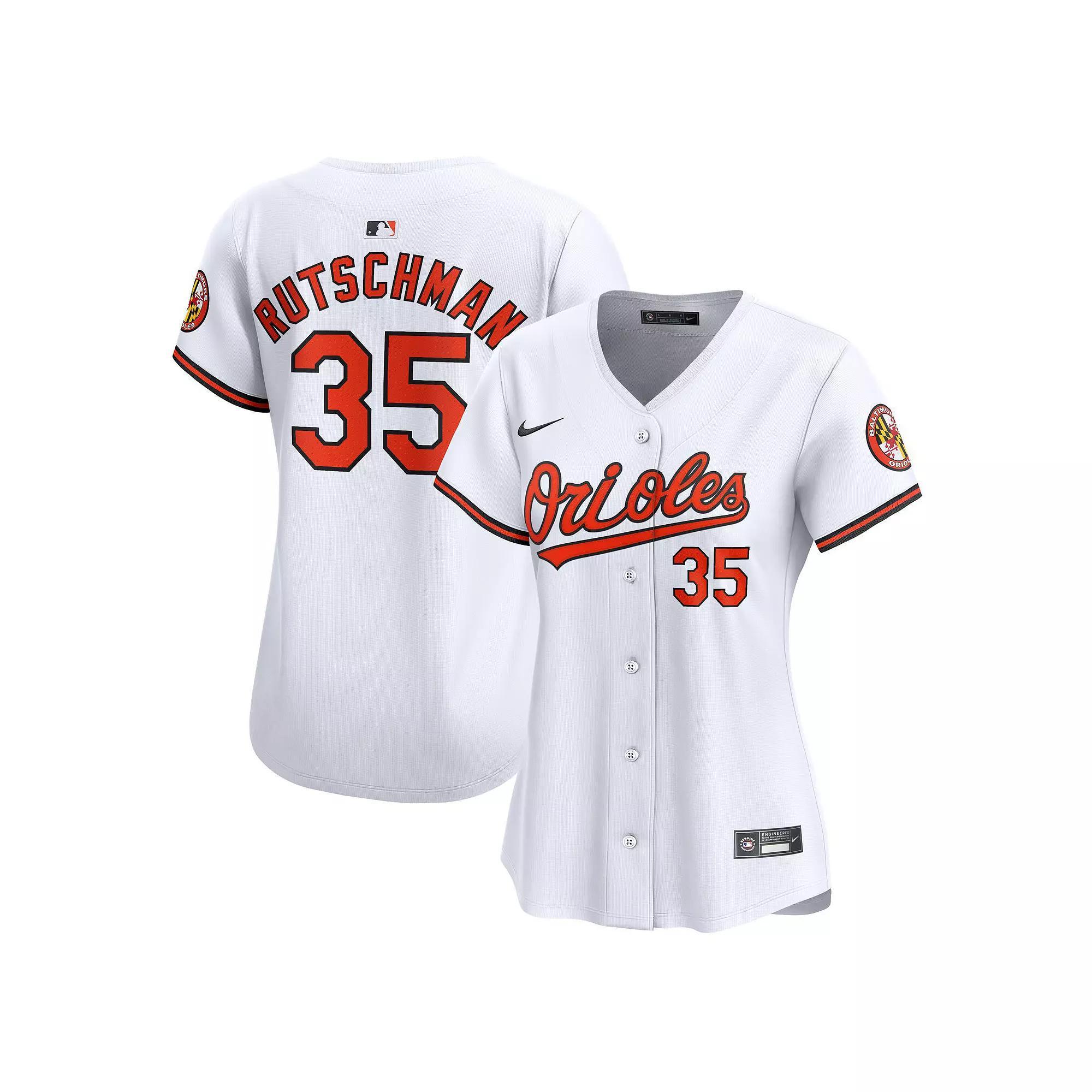 Women's Nike Adley Rutschman White Baltimore Orioles Home Limited Player Jersey,  Product Image