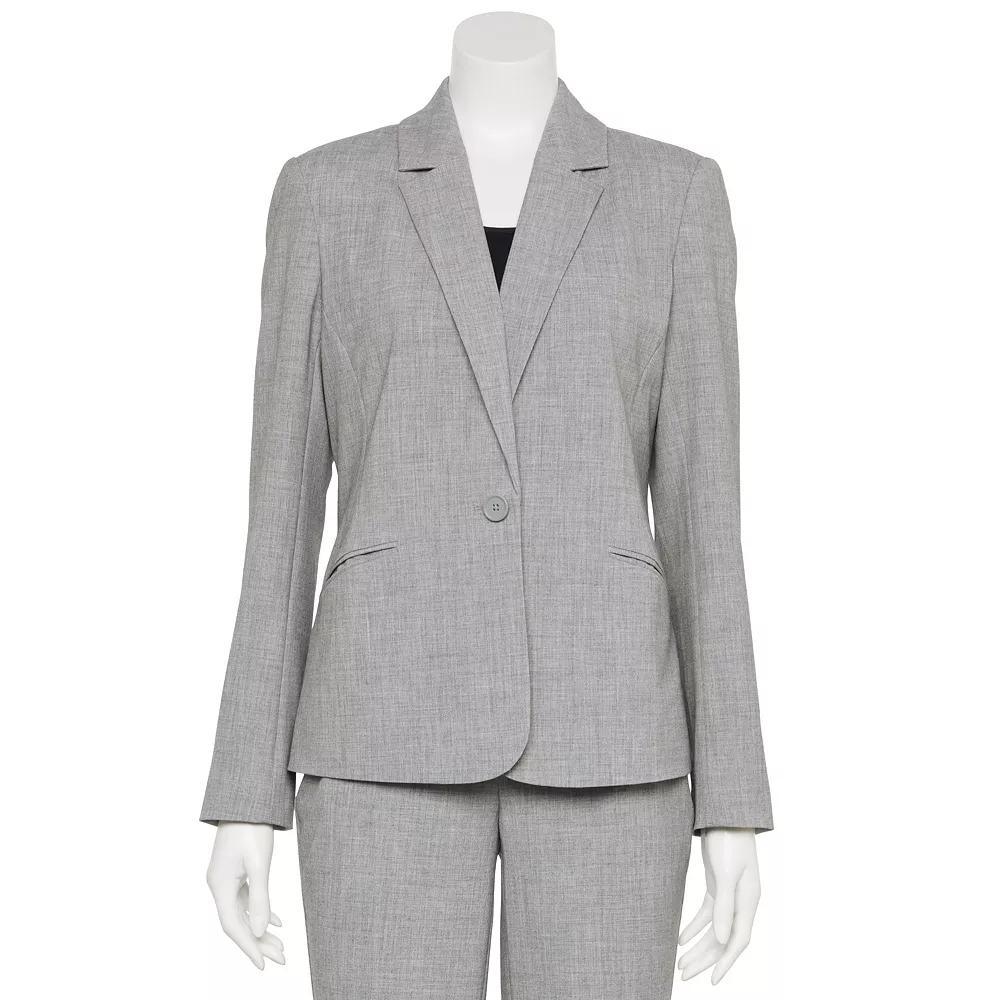 Women's Nine West Adaptive Classic Single Button Blazer,  Product Image