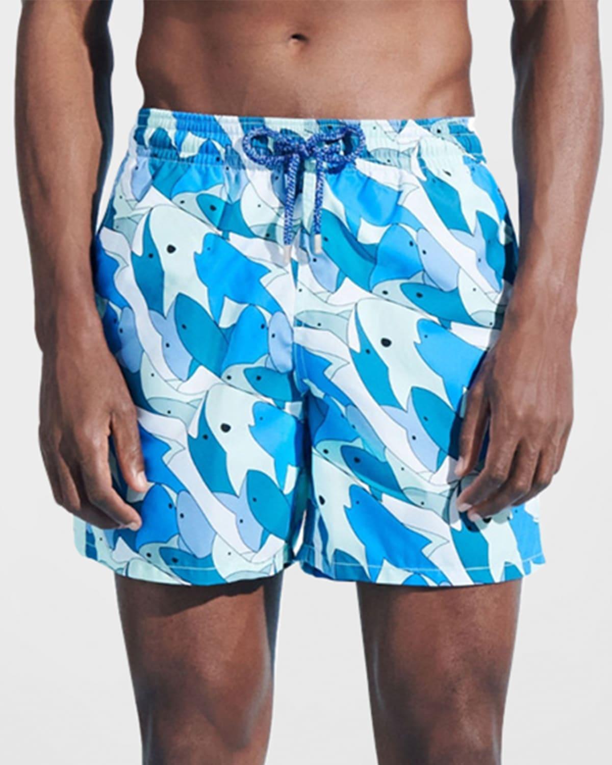 Mens Shark Swim Shorts Product Image