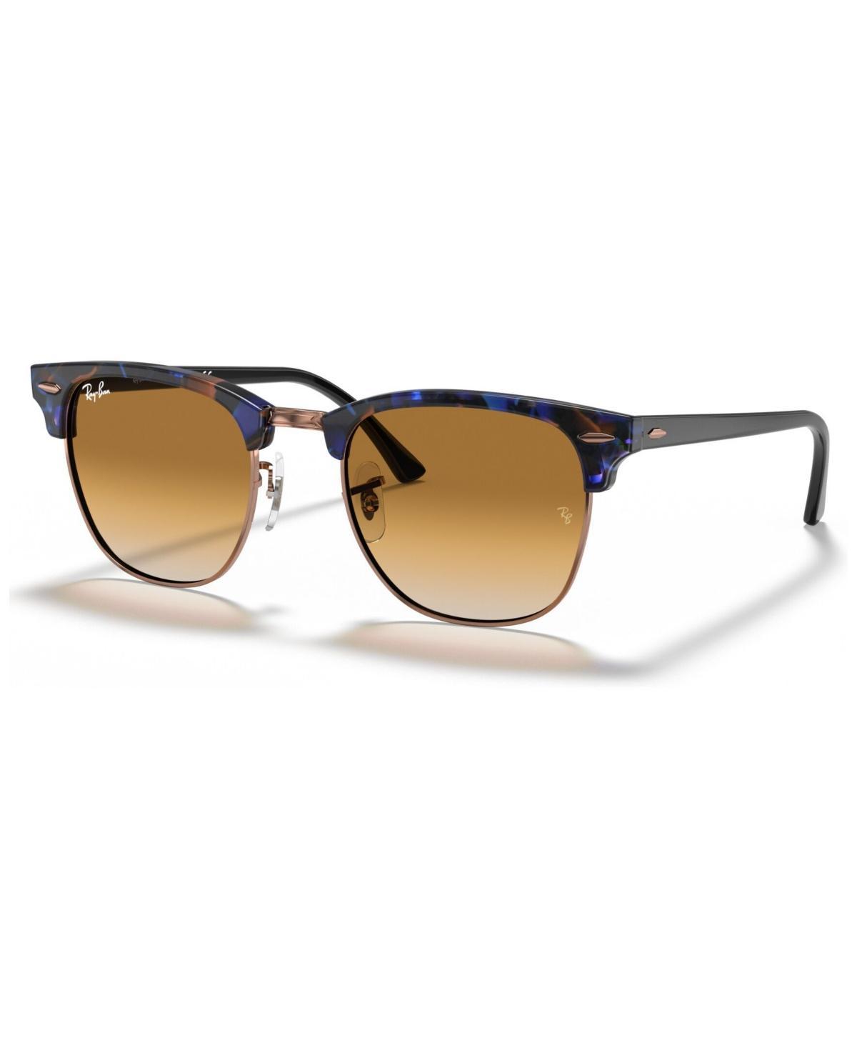 Ray-Ban CLUBMASTER FLECK Sunglasses frame Brown lenses Product Image