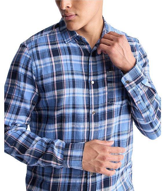 Buffalo David Bitton Long Sleeve Saroz Plaid Woven Shirt Product Image