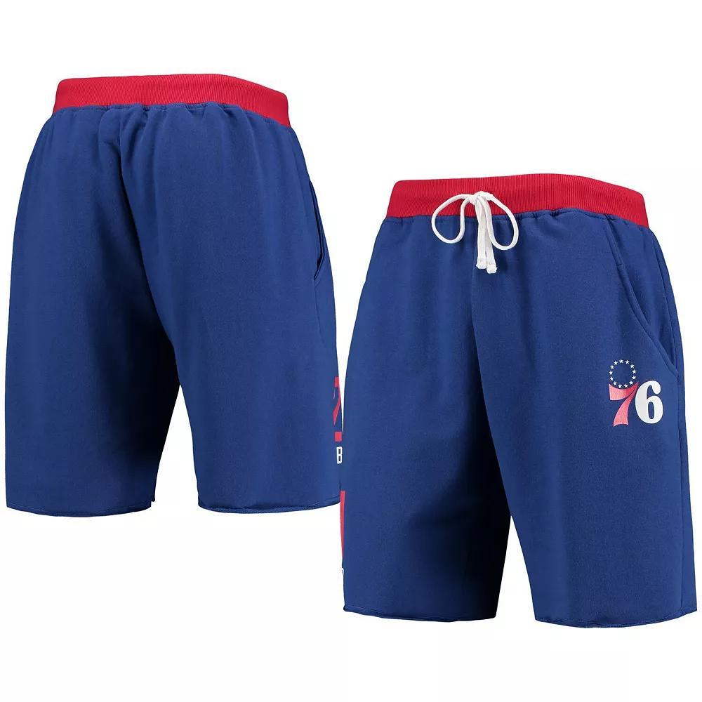 Mens Joel Embiid Royal Philadelphia 76ers Name & Number Shorts Product Image