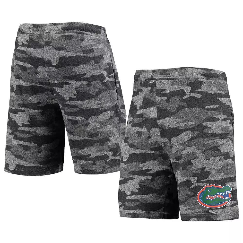 Men's Concepts Sport Charcoal/Gray Florida Gators Camo Backup Terry Jam Lounge Shorts,  Product Image