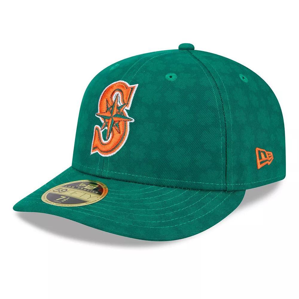 Men's New Era Kelly Green Seattle Mariners St. Patrick's Day Low Profile 59FIFTY Fitted Hat, Size: 7 1/2 Product Image