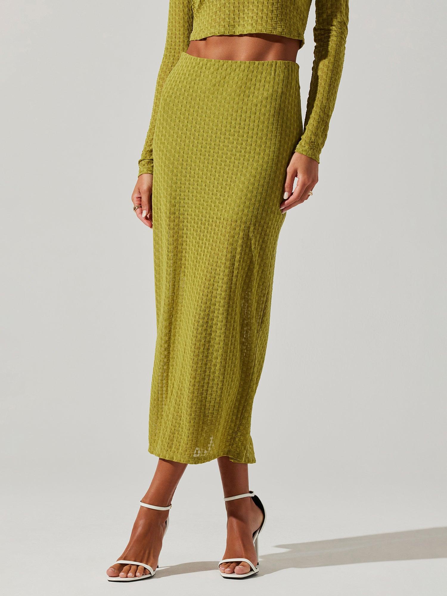 ASTR Midi Skirt Product Image