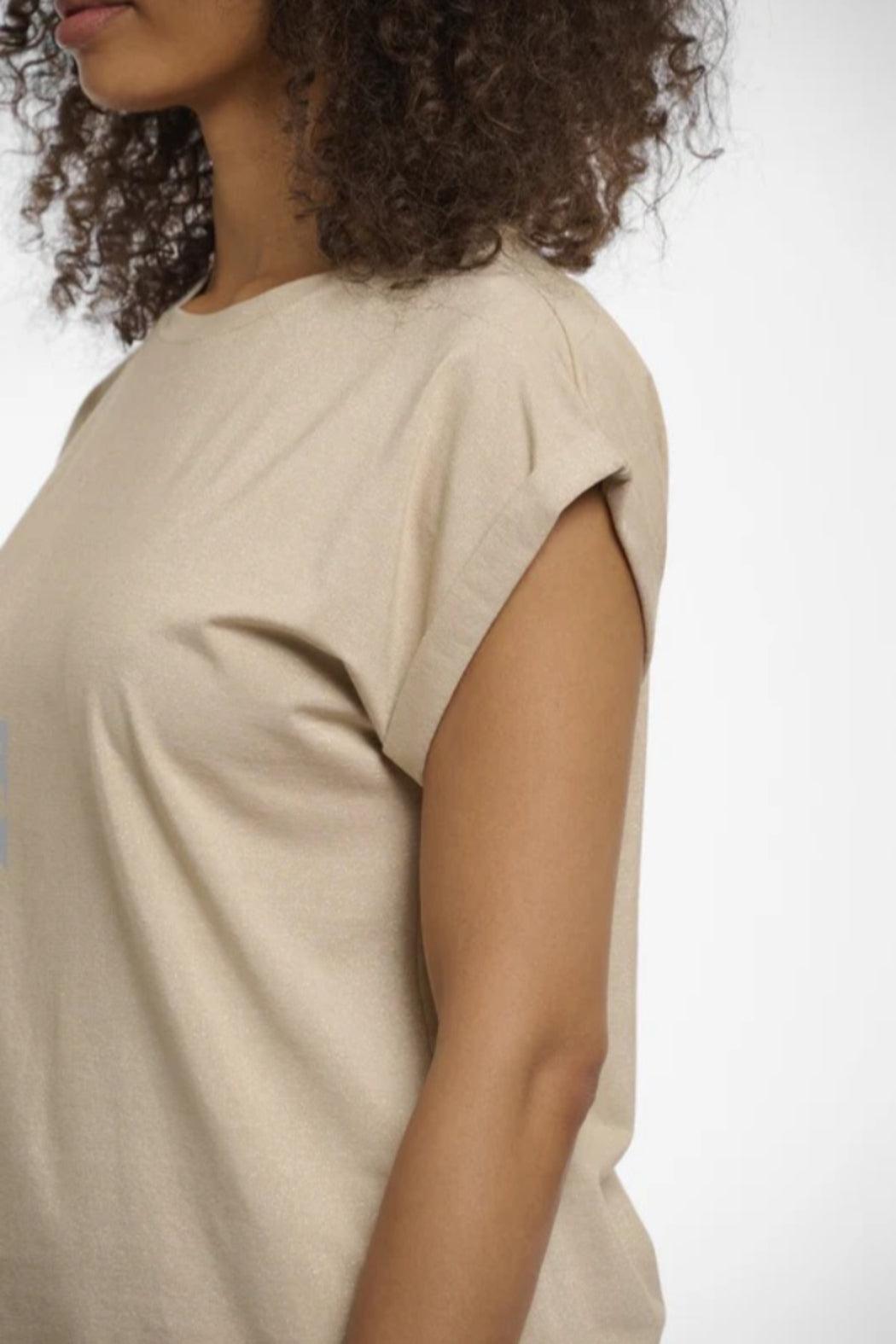 Cap Sleeve Top Desert Product Image