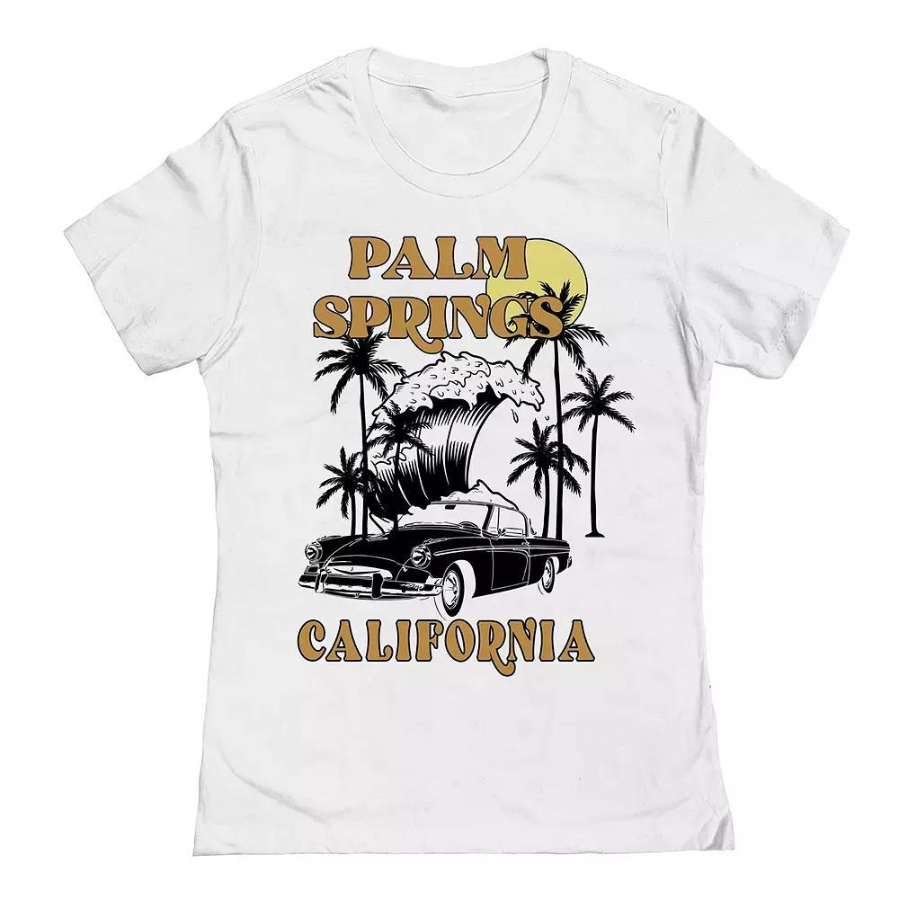 Juniors Palm Springs 1 Womens Graphic Tee, Girls Product Image