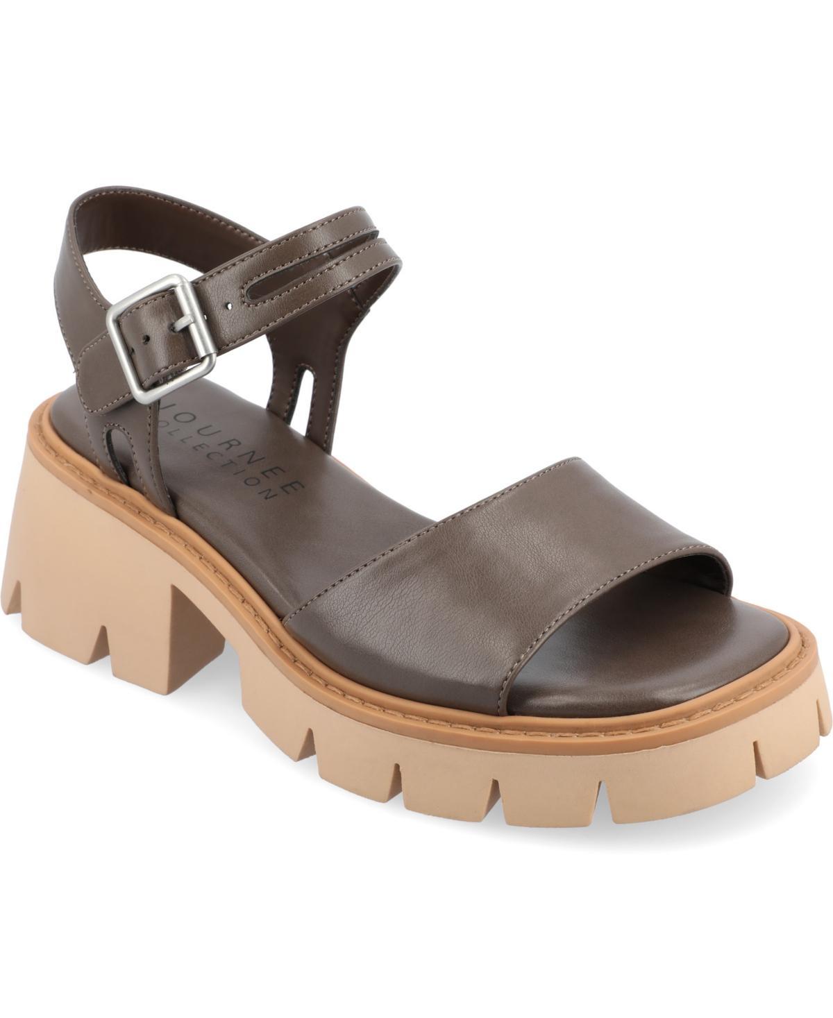 Journee Collection Womens Tillee Platform Sandal Product Image