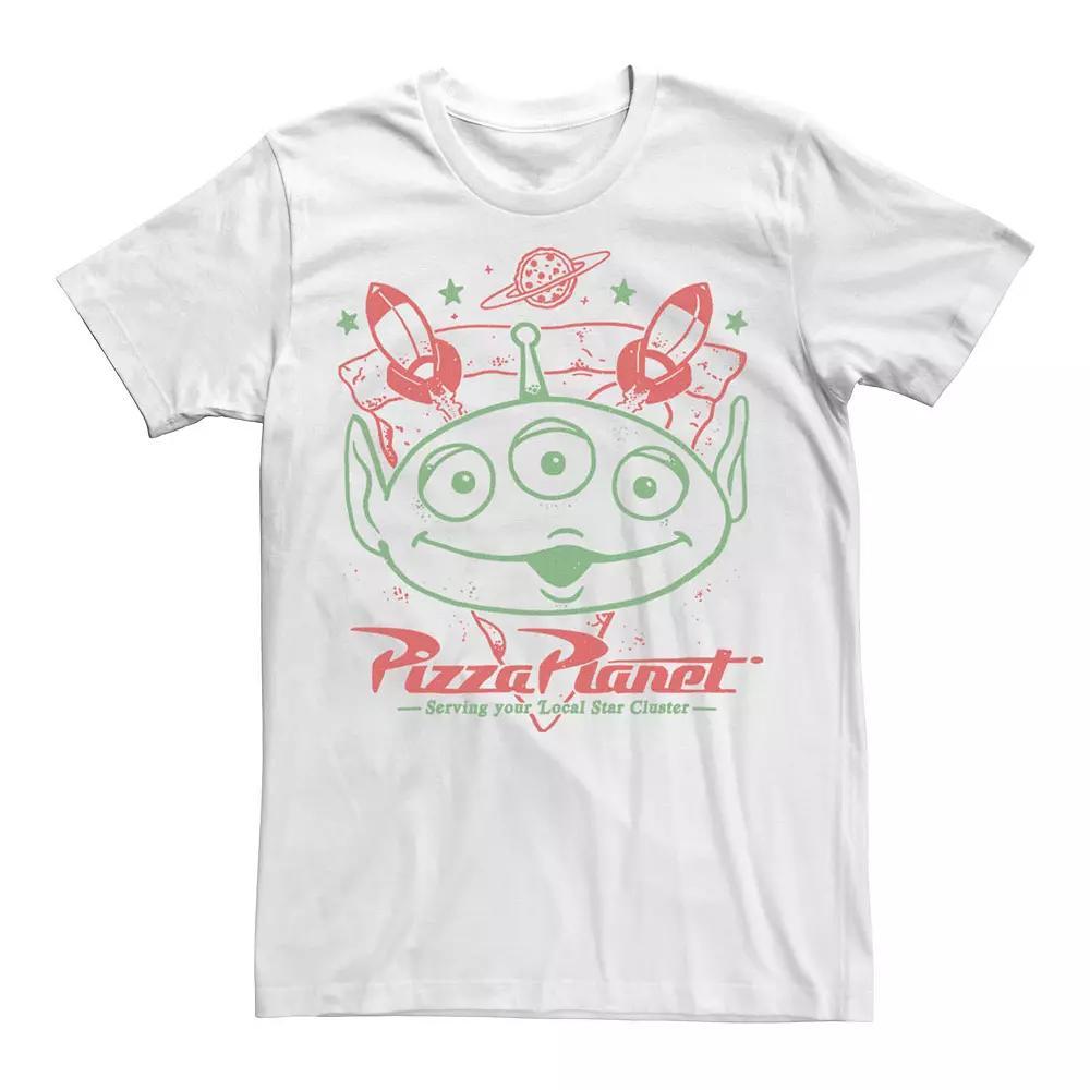 Men's Toy Story Alien Pizza Planet Sketch Tee,  Product Image