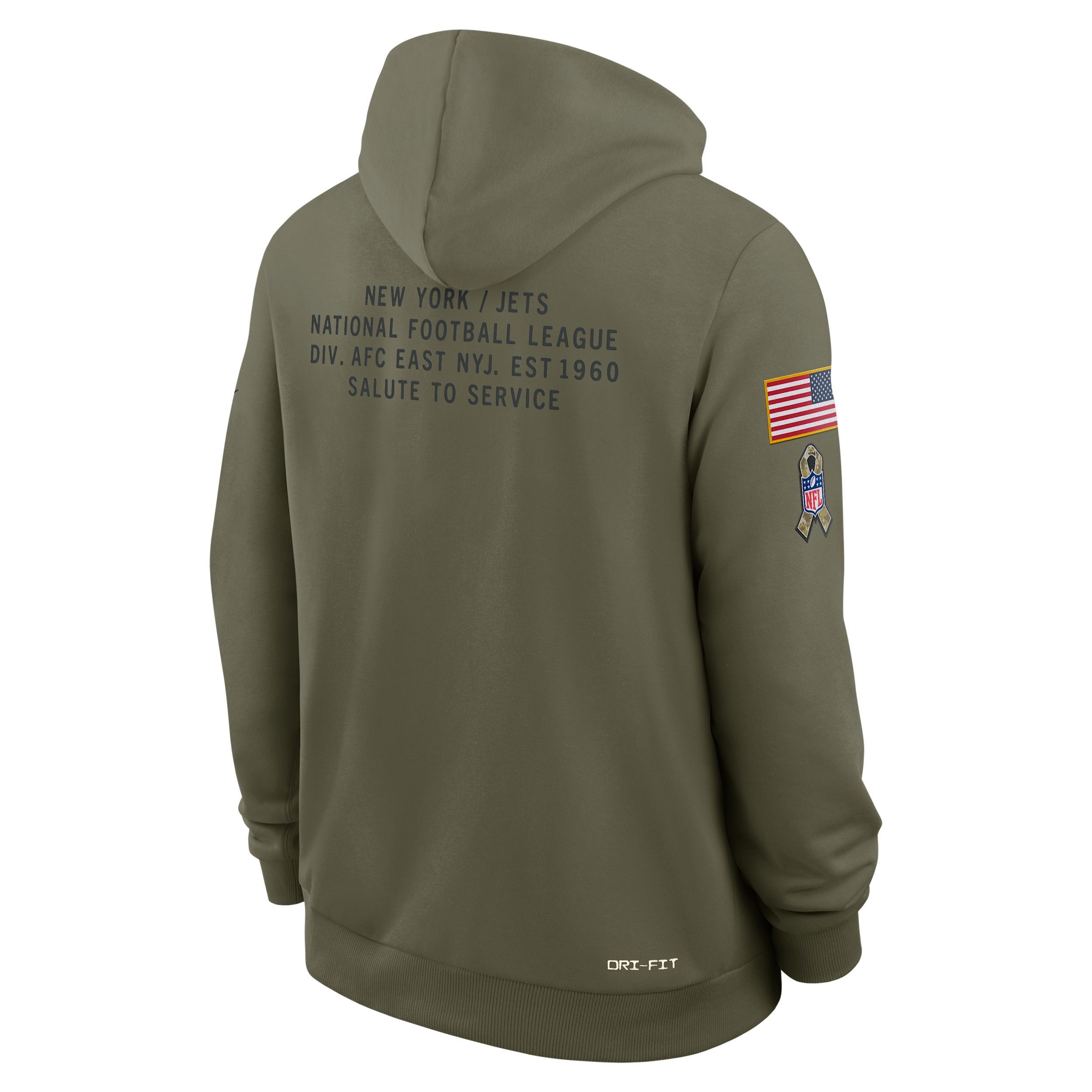 LSU 2025 Military Appreciation Nike Men's Dri-FIT College Pullover Hoodie Product Image