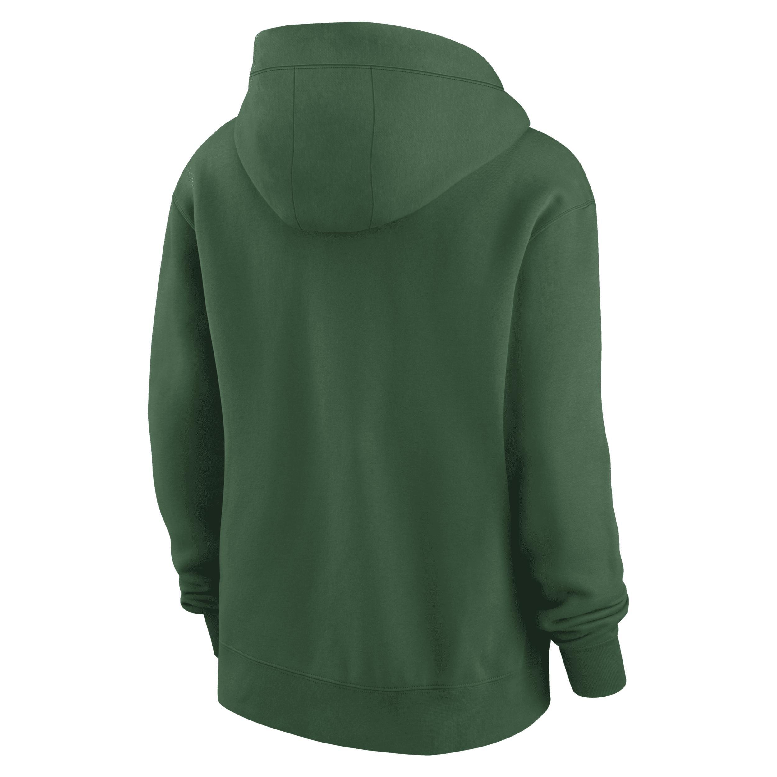 Women's Nike Green New York Jets Phoenix Hoodie Full-Zip Sweatshirt, Size: Medium Product Image