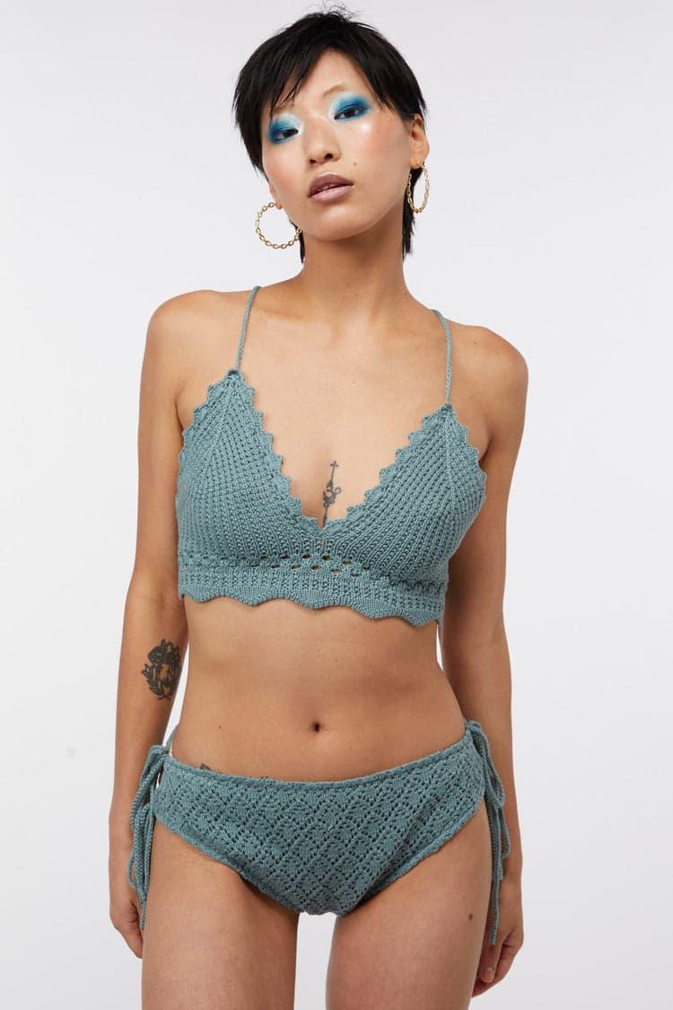 Bianca Crochet Bikini Top Product Image